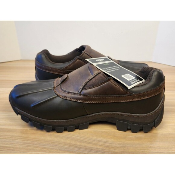 Frogg Toggs Men's Storm Watch Vista Slip On Duck Shoes Men’s Size 10 Brown New - Picture 5 of 11